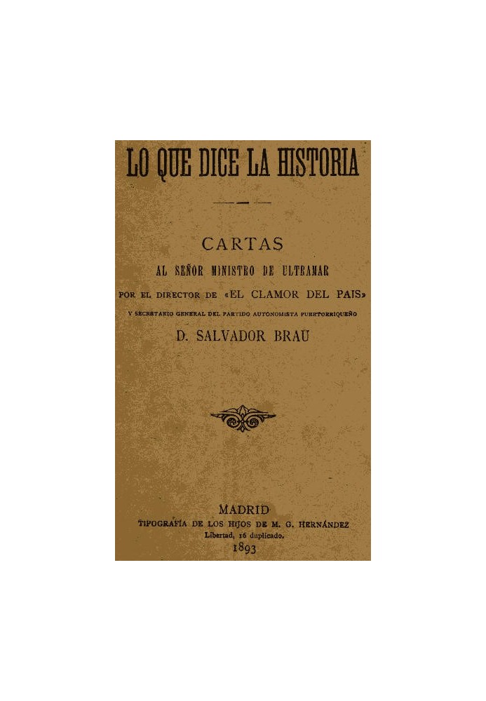 Book What history says Letters to the Overseas Minister
