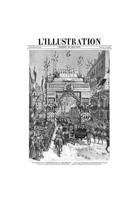 Книга L'Illustration, № 2518, 30 травня 1891 р