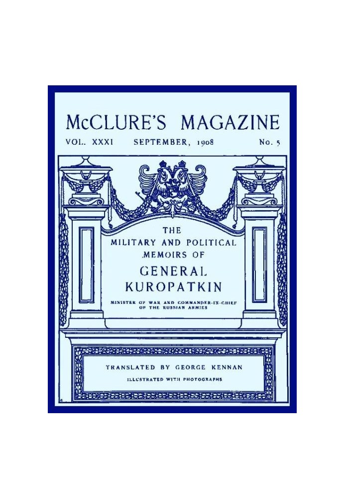 Book McClure's Magazine, Vol. XXXI, September 1908, No. 5