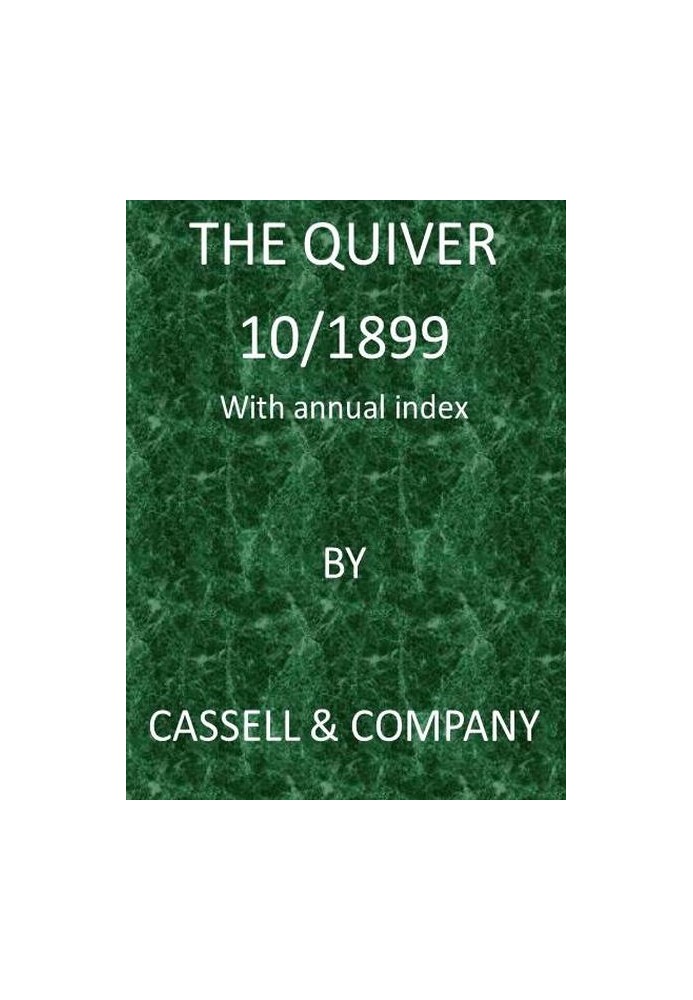 Book The Quiver, Annual Volume 10/1899