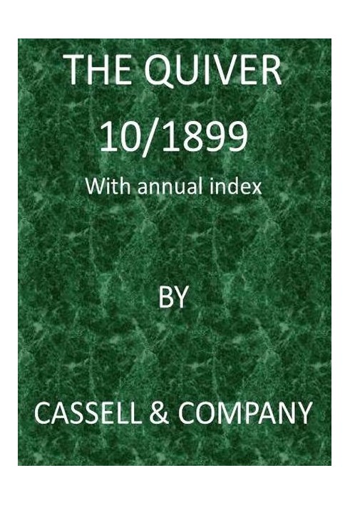 Book The Quiver, Annual Volume 10/1899