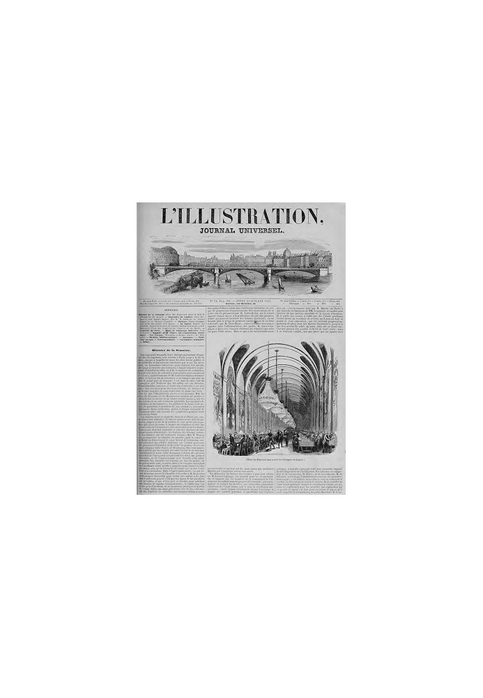 Book L'Illustration, No. 0074, July 25, 1844