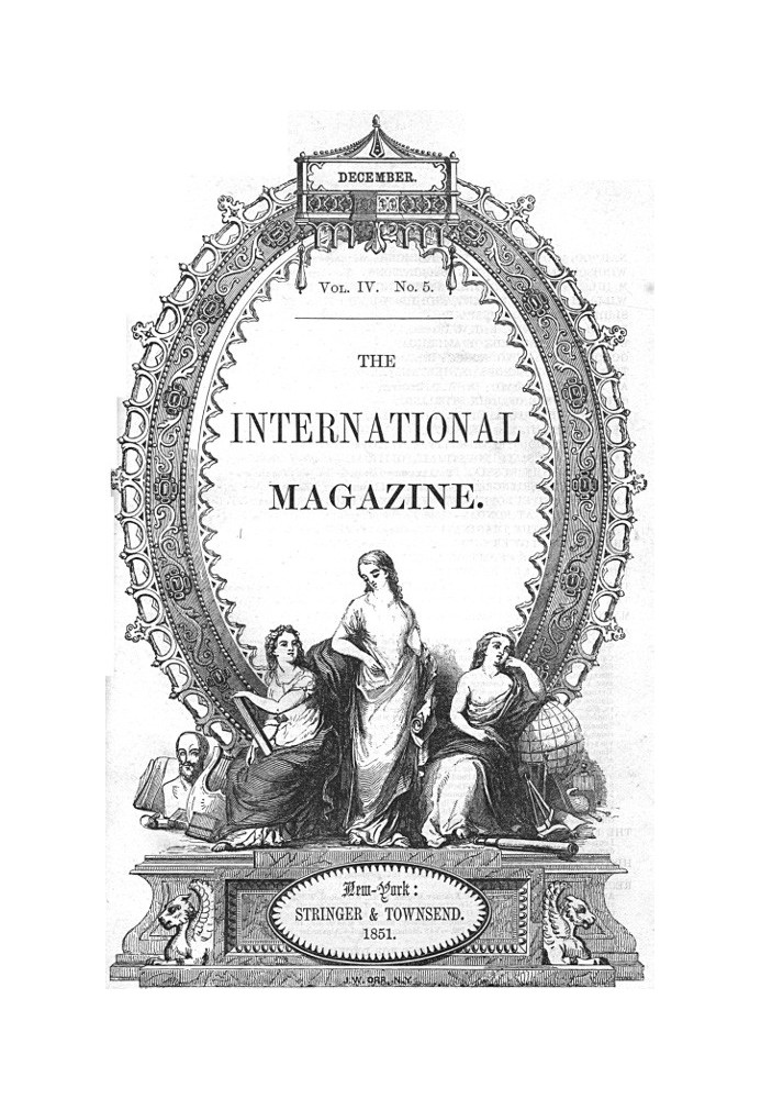 Book The International Magazine, Volume 4, No. 5, December 1851