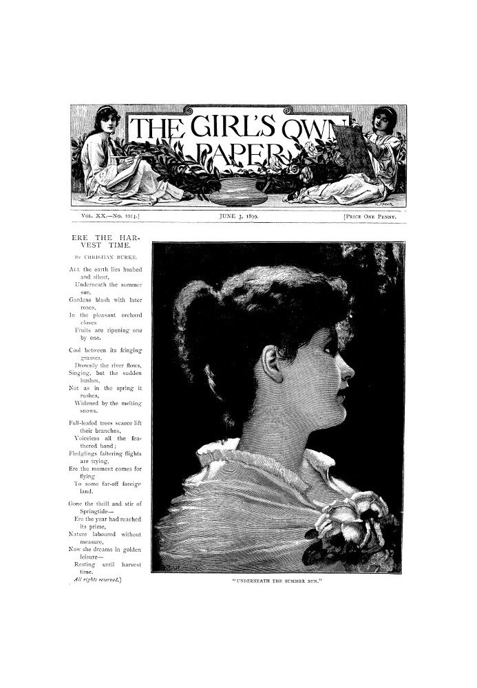 Book The Girl's Own Paper, Vol. XX, No. 1014, June 3, 1899