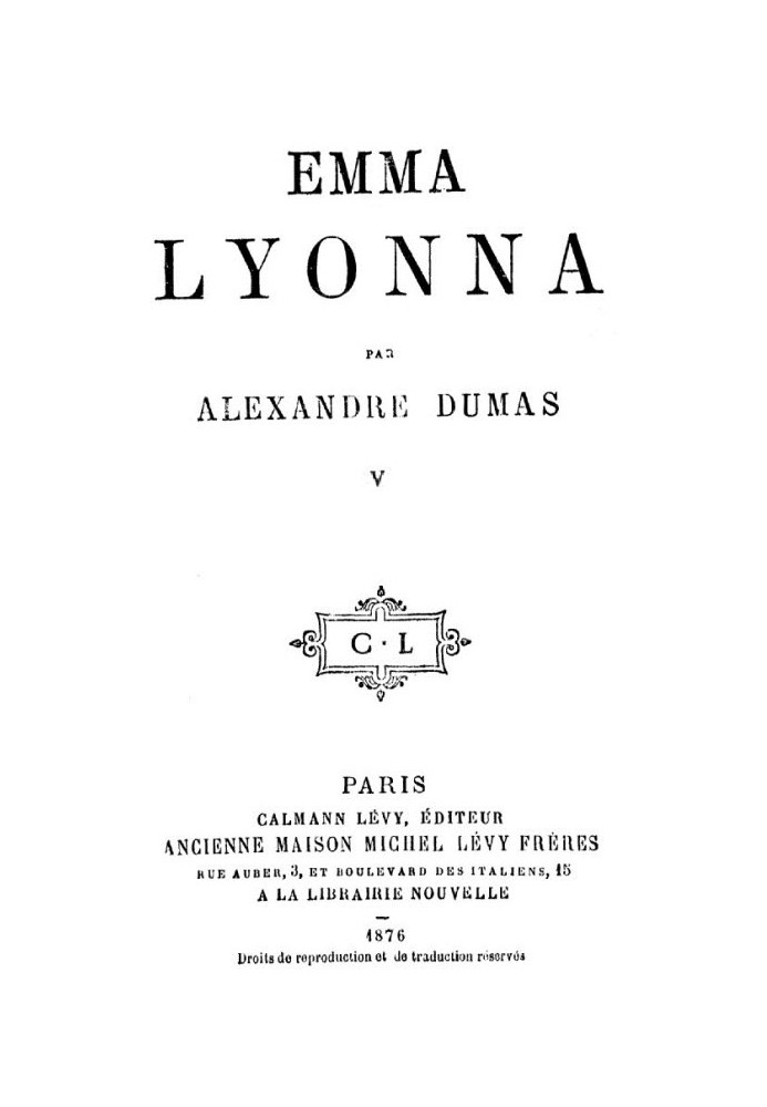 Книга La San-Felice, том 09, Емма Ліонна, том 5