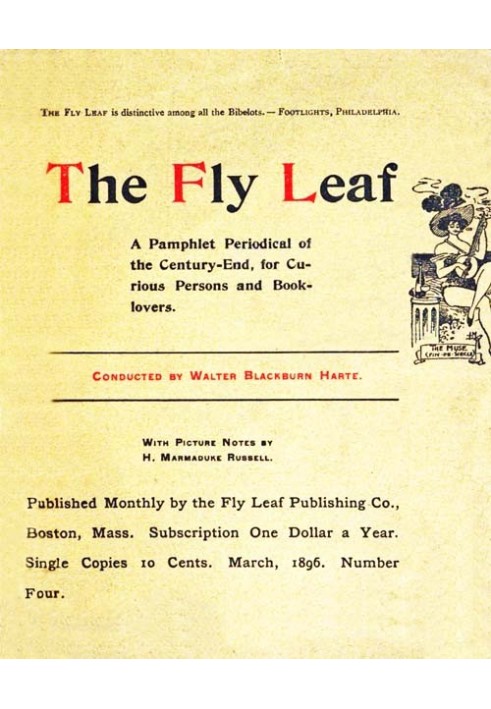 Book The Fly Leaf, No. 4, Vol. 1, March 1896