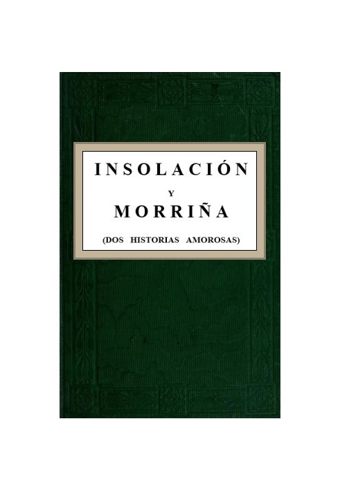 Book Sunstroke and Morriña (Two love stories)
