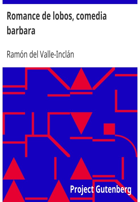 Book Romance of wolves, barbaric comedy