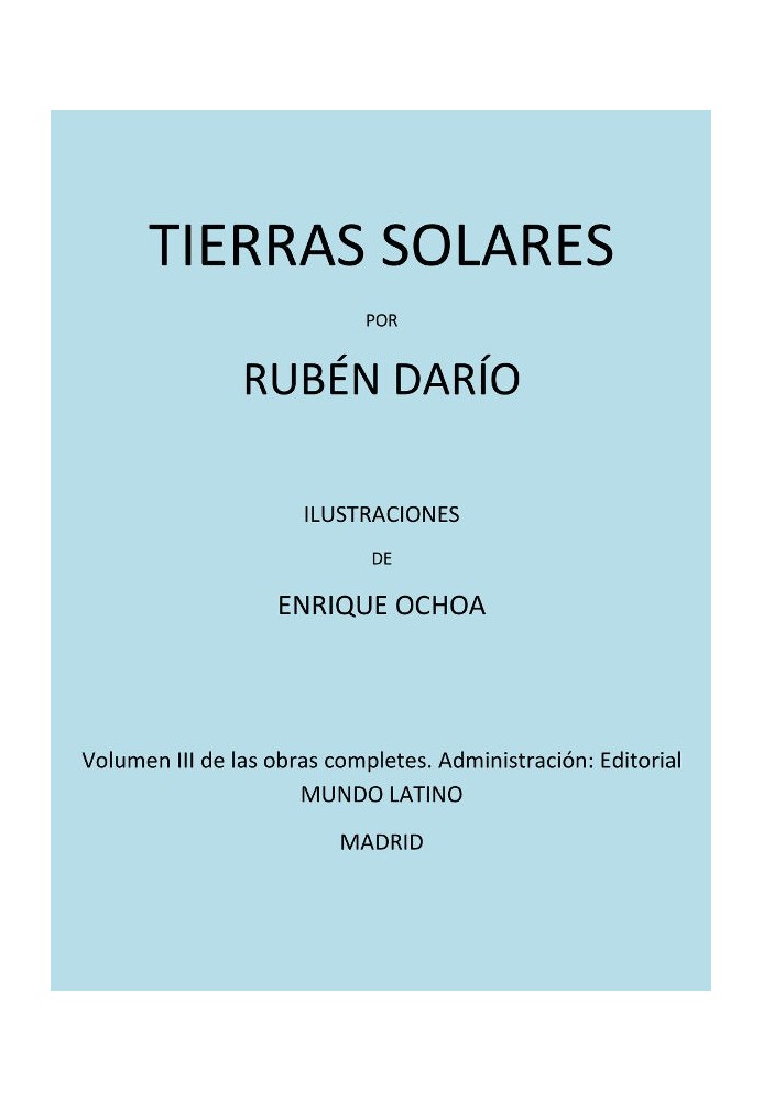 Book Solar Lands Complete Works Vol. III