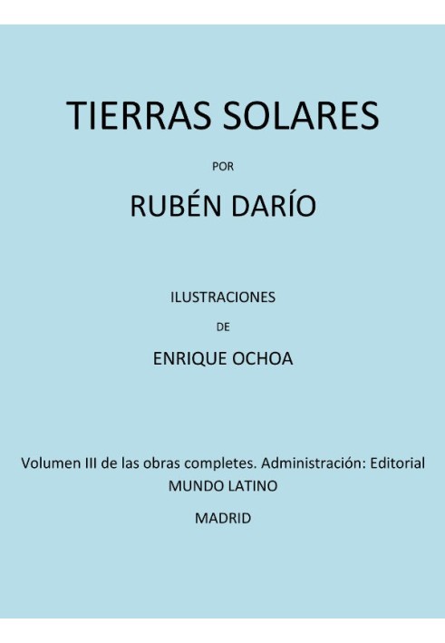 Book Solar Lands Complete Works Vol. III