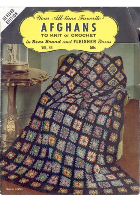 Book Your All-time Favorite Afghans to Knit or Crochet in Bear Brand and Fleisher Yarns