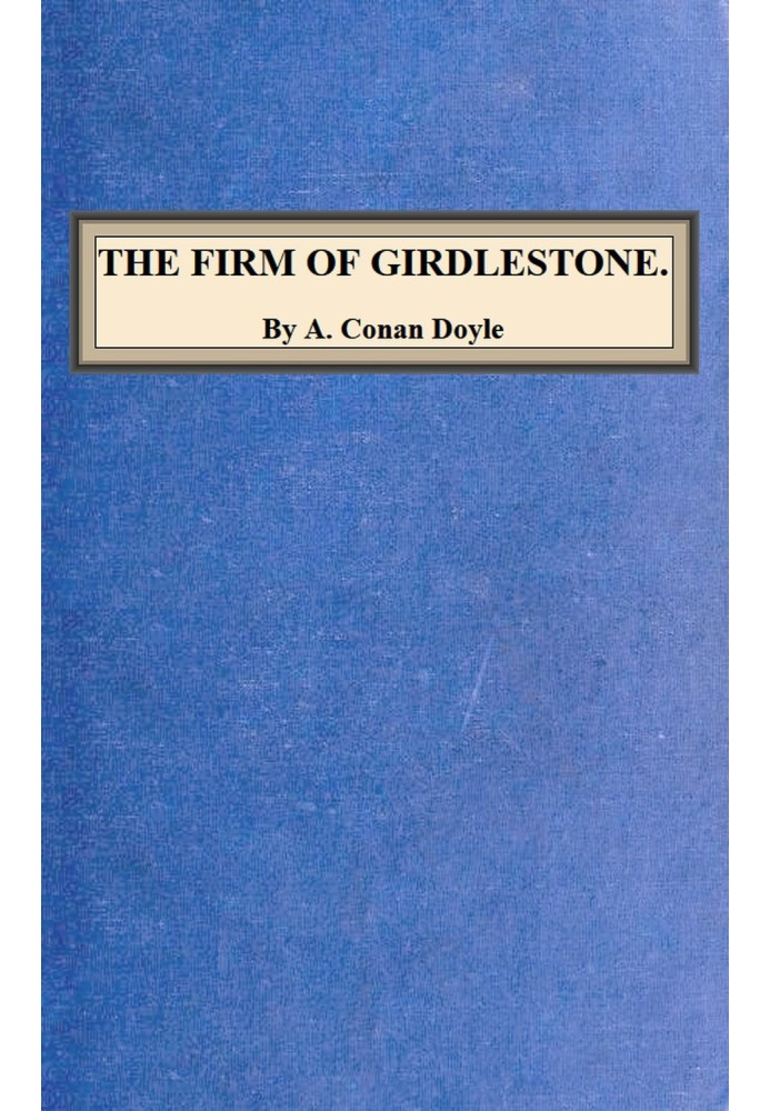 Book The Firm of Girdlestone