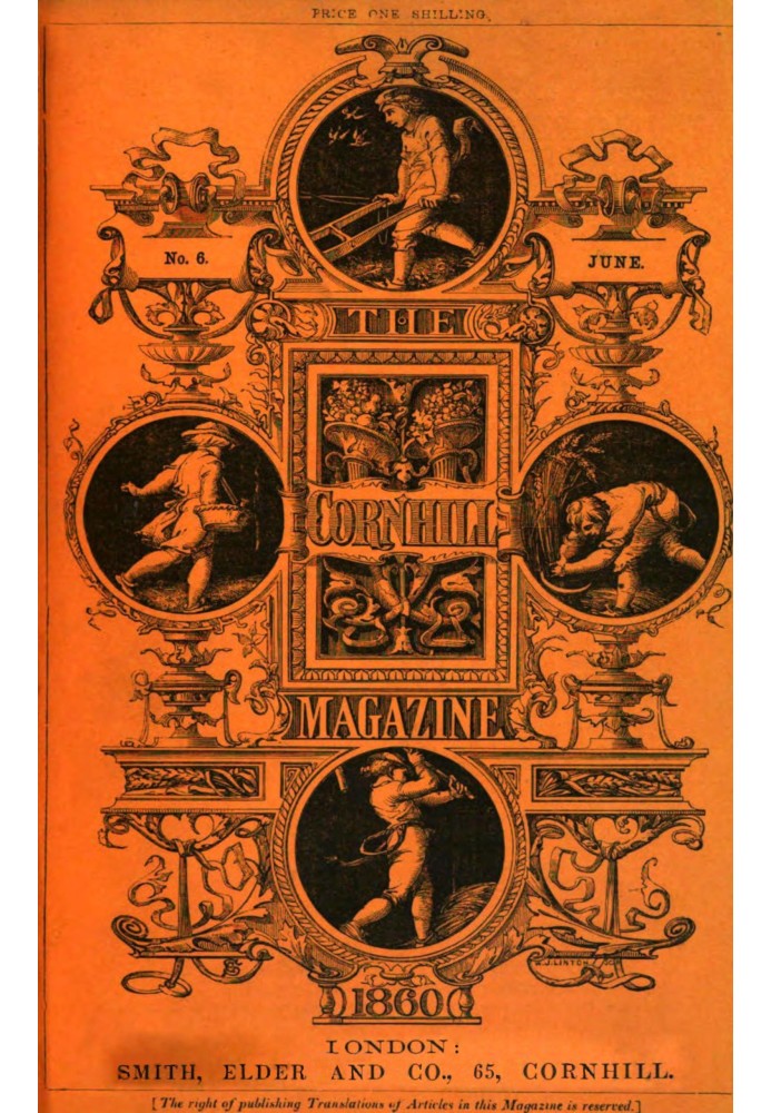 Book The Cornhill Magazine (Vol. I, No. 6, June 1860)