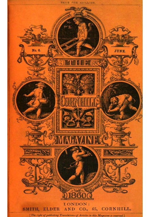 Book The Cornhill Magazine (Vol. I, No. 6, June 1860)