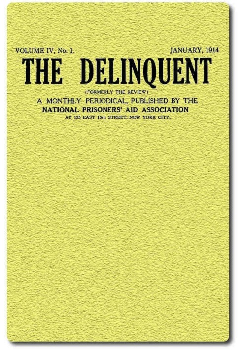 Book The Delinquent (Vol. IV, No. 1), January, 1914