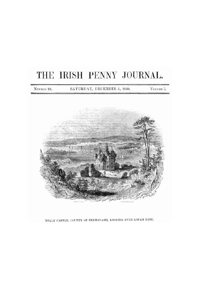 Book The Irish Penny Journal, Vol. 1 No. 23, December 5, 1840