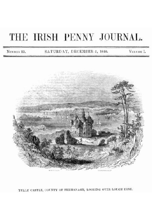Book The Irish Penny Journal, Vol. 1 No. 23, December 5, 1840
