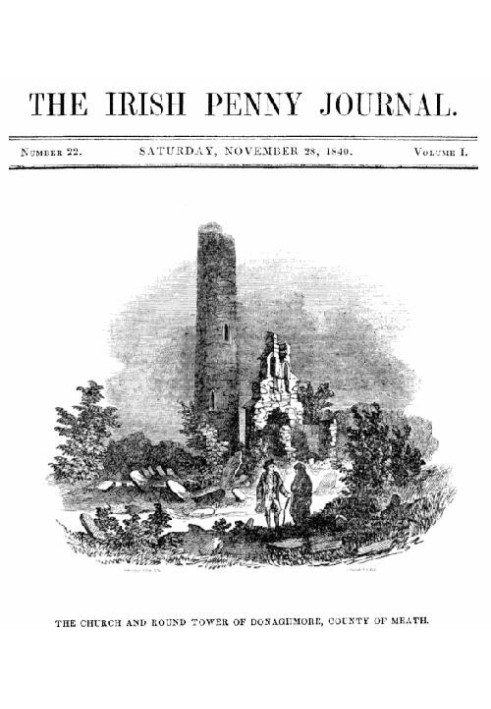 Book The Irish Penny Journal, Vol. 1 No. 22, November 28, 1840