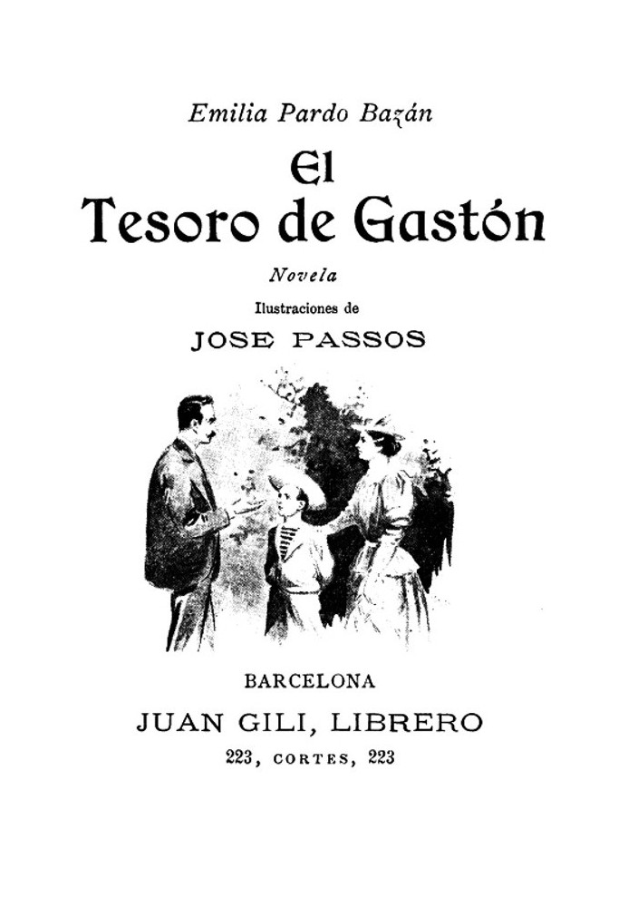 Book Gastón's Treasure: Novel