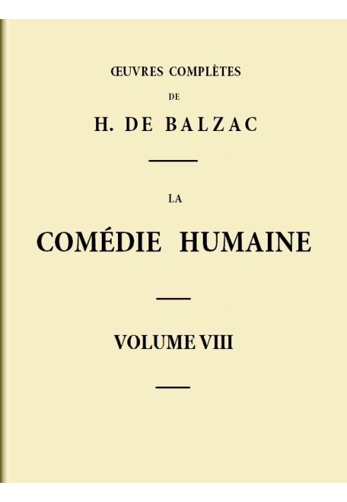 Book The Human Comedy - Volume 08. Scenes from provincial life - Volume 04