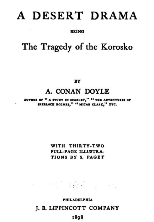 Book A desert drama : $b being the tragedy of the "Korosko"