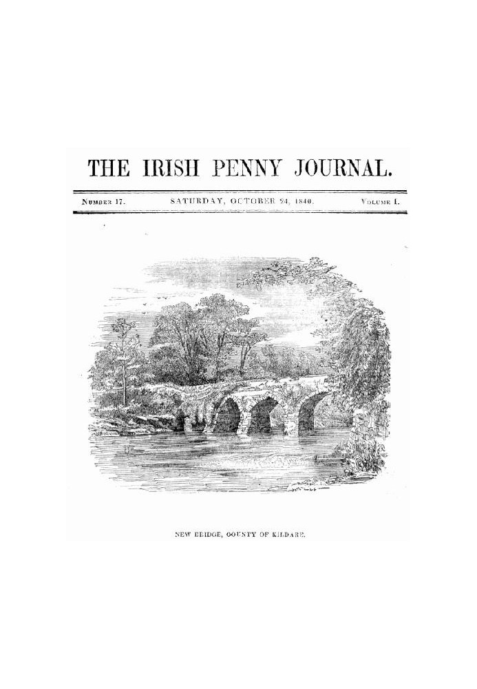 Book The Irish Penny Journal, Vol. 1 No. 17, October 24, 1840
