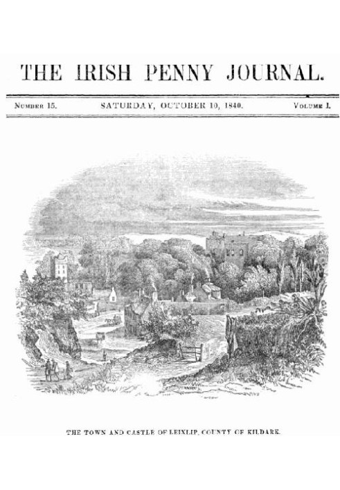 Book The Irish Penny Journal, Vol. 1 No. 15, October 10, 1840